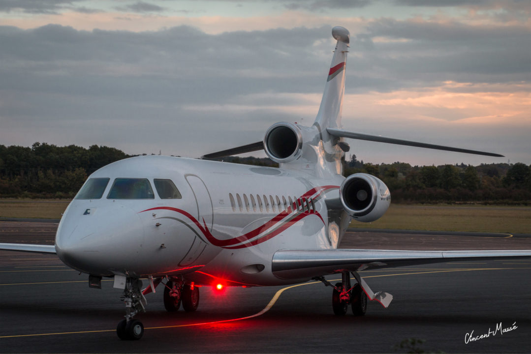 Dassault falcon 7X à Nevers