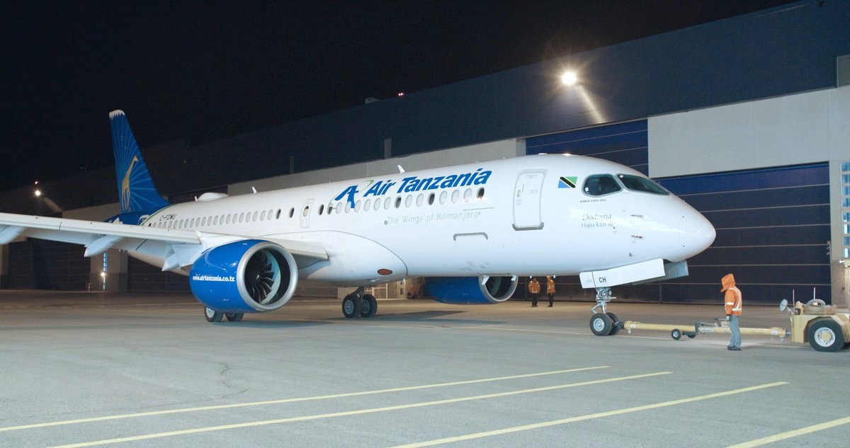A220-300 Air Tanzania MSN 55047