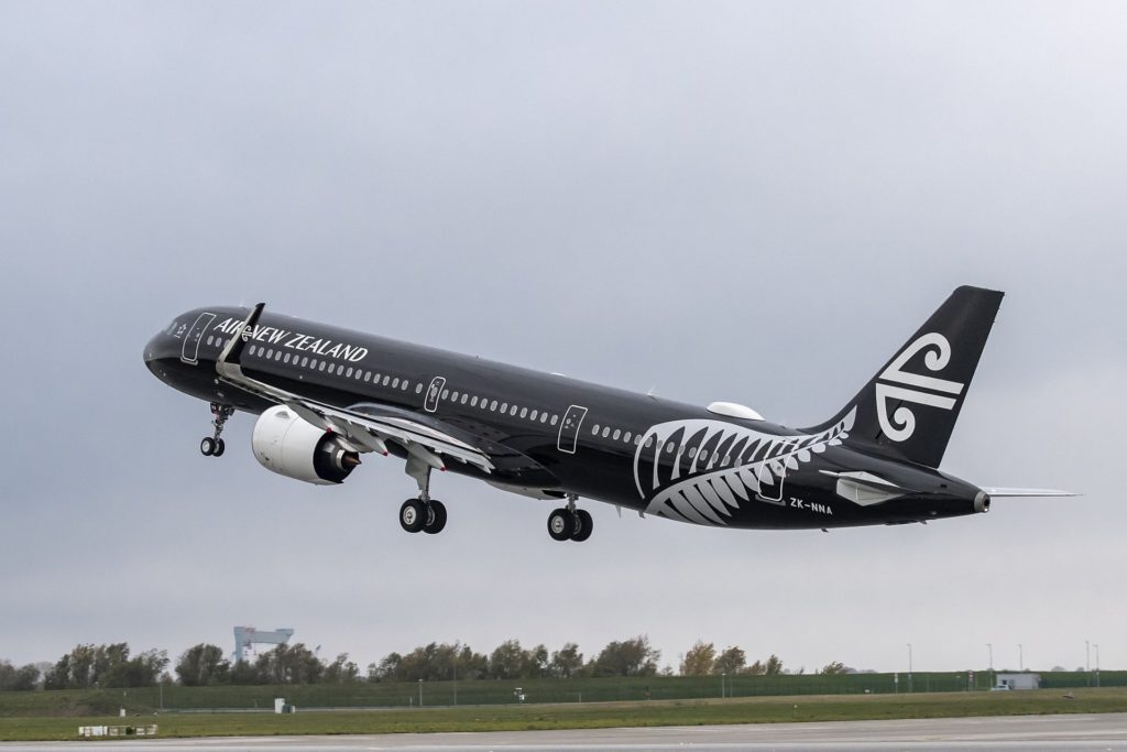 A321neo Air New Zealand ZK-NNA, MSN 8496