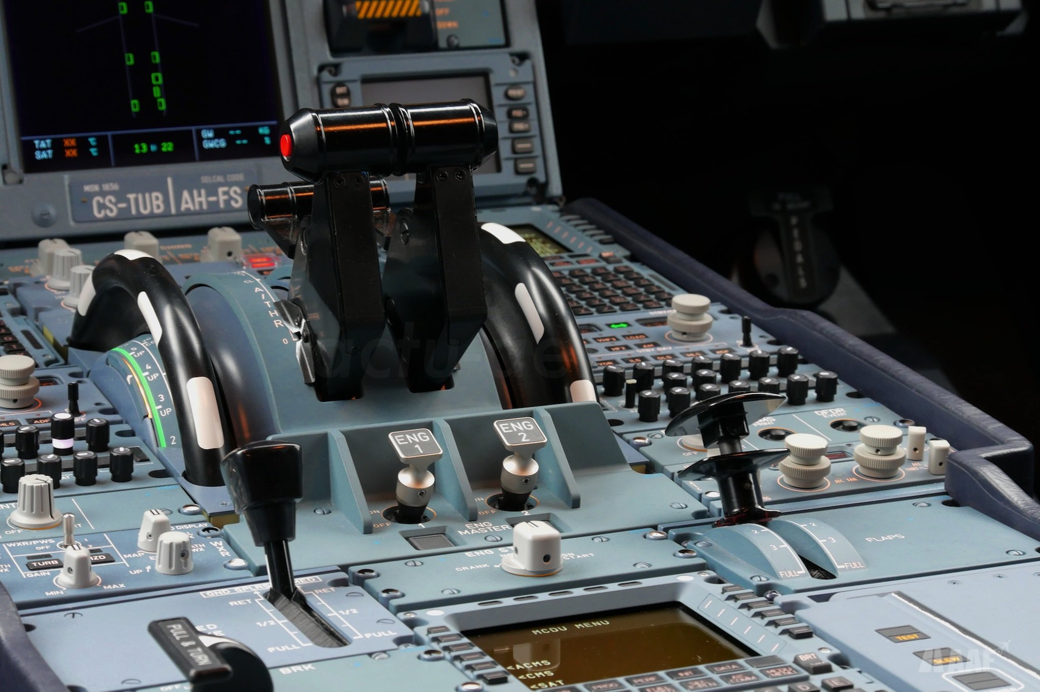 Le cockpit de l'A330-900 TAP Air Portugal CS-TUB