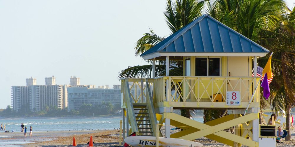 Plage de Miami