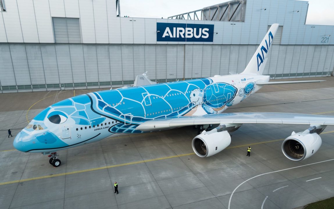 1er A380 ANA