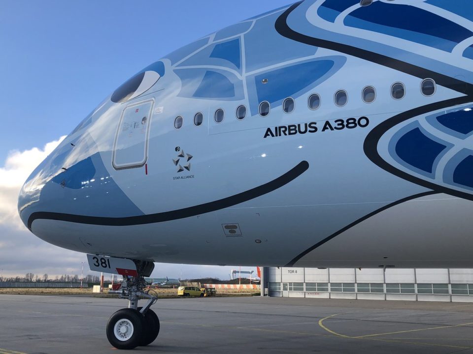 1er A380 ANA