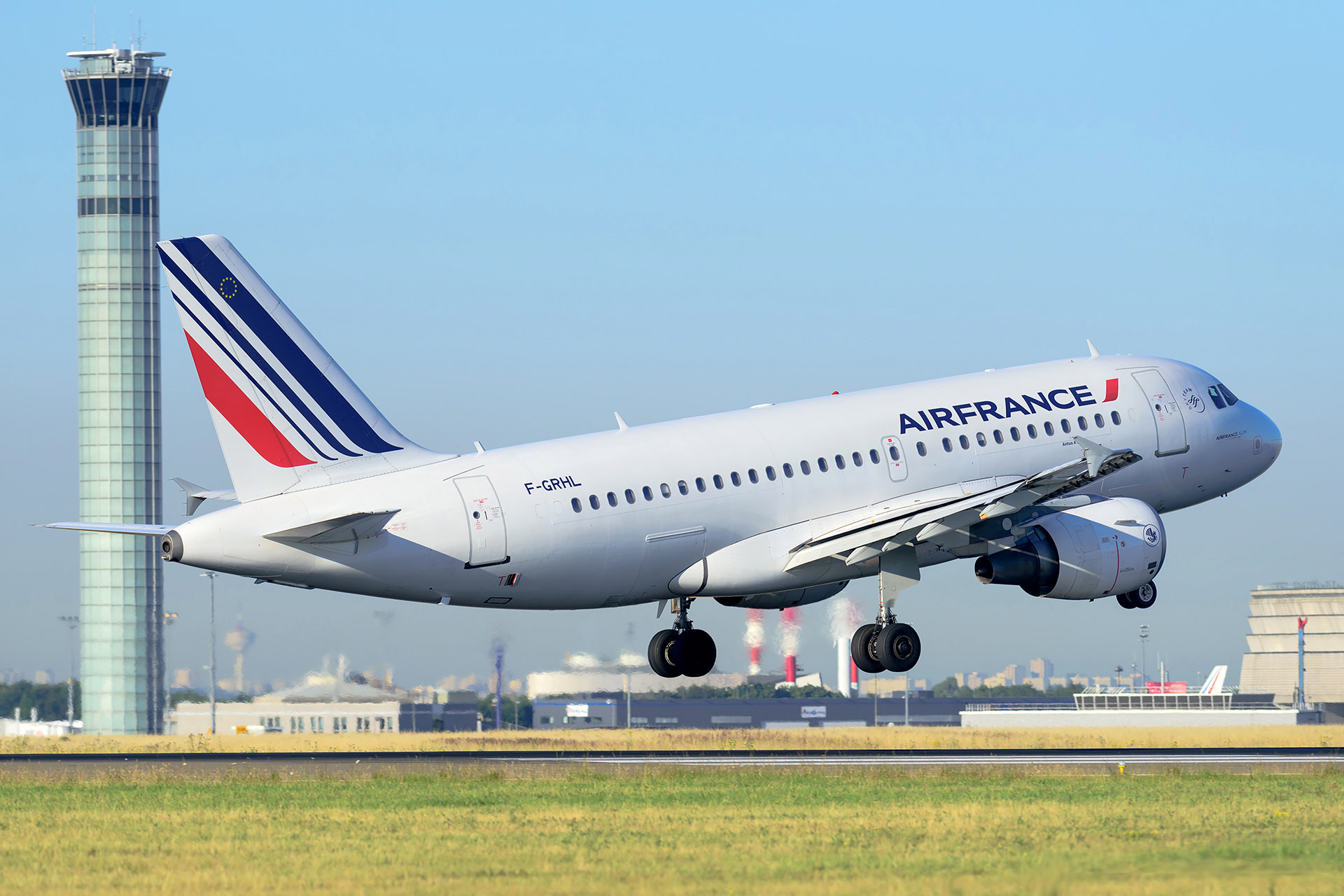 Air France au décollage de CDG