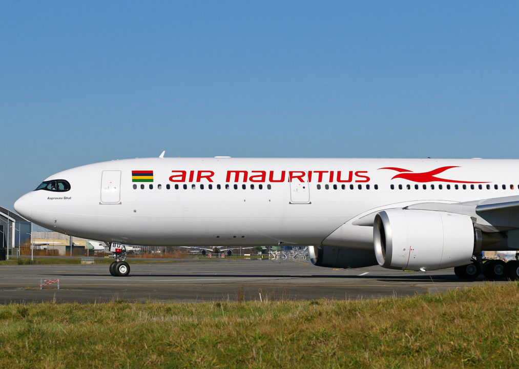 « Aapravasi Ghat », A330neo MSN 1884 Air Mautitius / F-WWCN / 3B-NBU © Eurospot - reproduction interdite