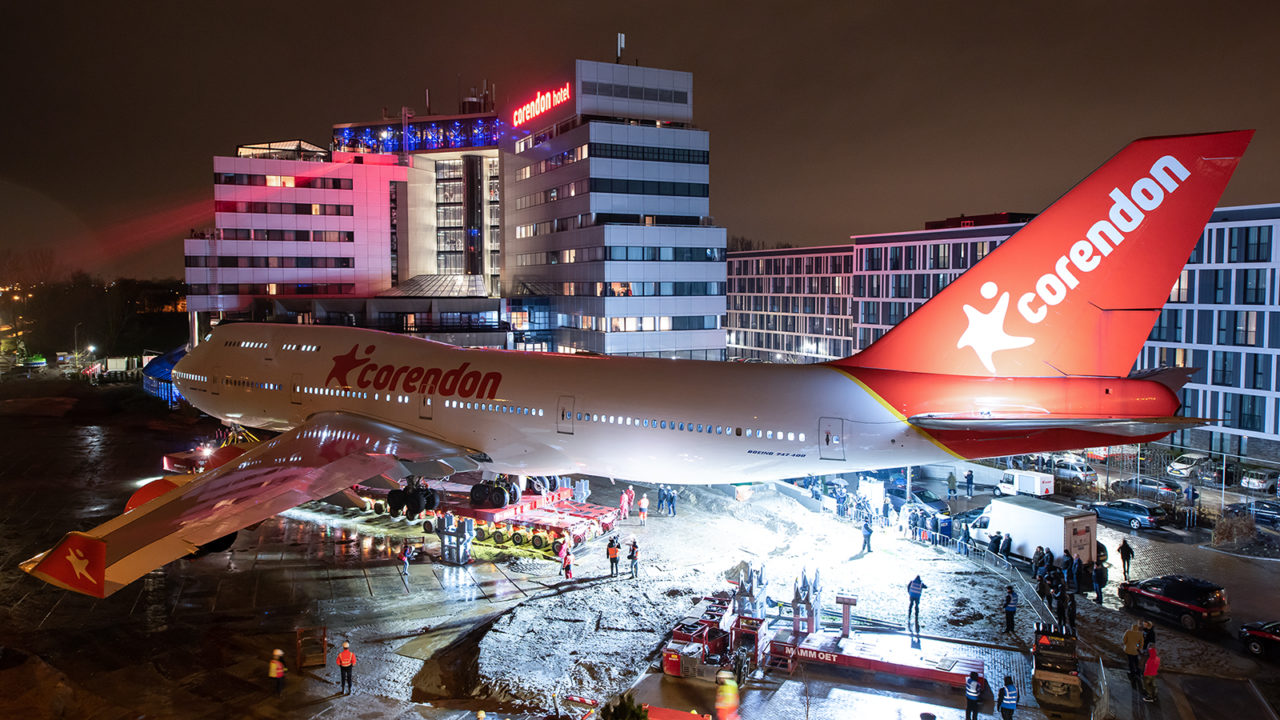 Boeing 747 Corendon Resort Amsterdam