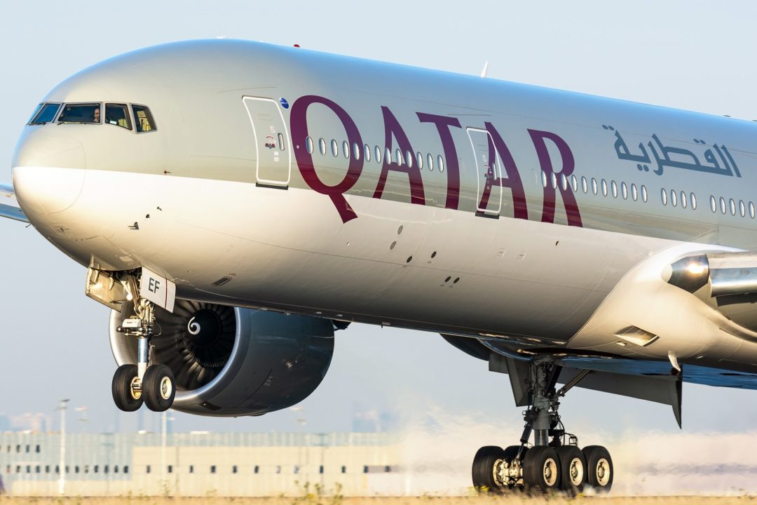 Boeing 777 Qatar © Guillaume Février - reproduction interdite