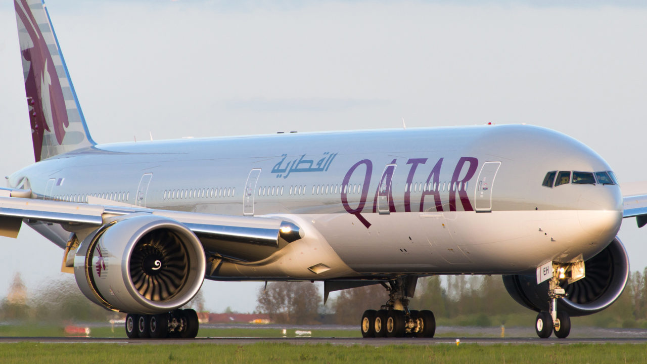 Boeing 777-300 ER Qatar Airways A7-BEH © JB Rouer - reproduction interdite