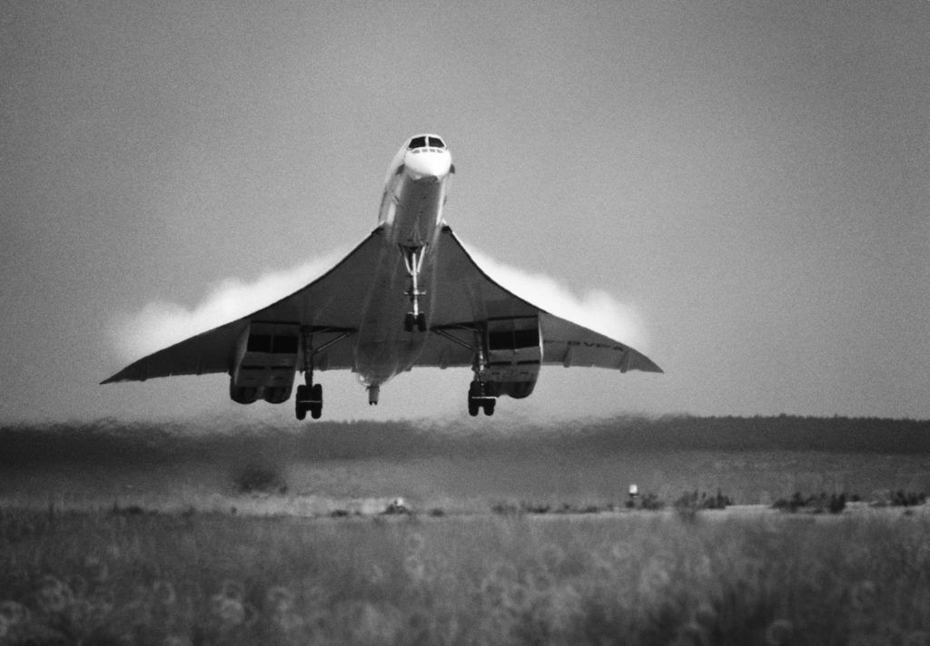 Le Concorde F-BVFA décolle de CDG