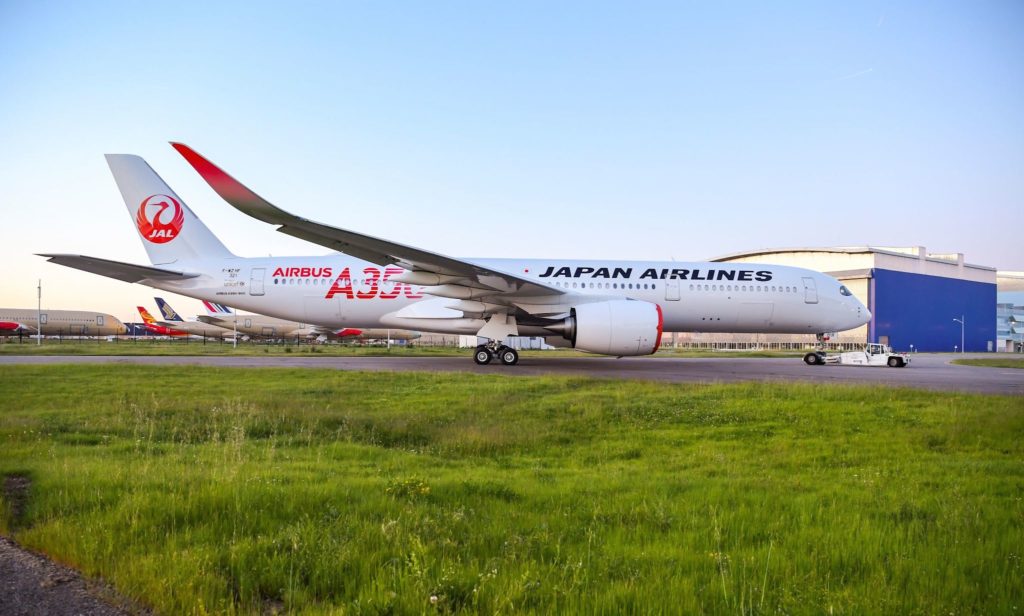 JAL A350 MSN0321