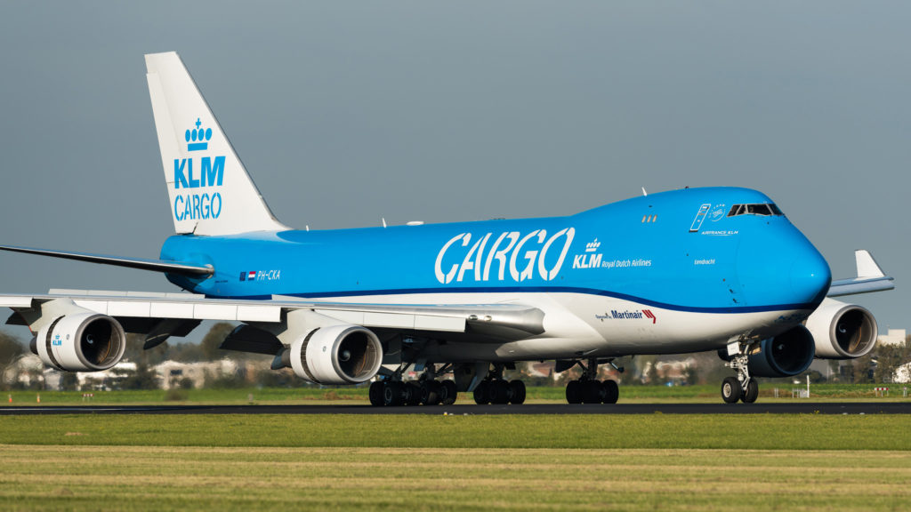 Boeing 747-406F KLM cargo à Amsterdam