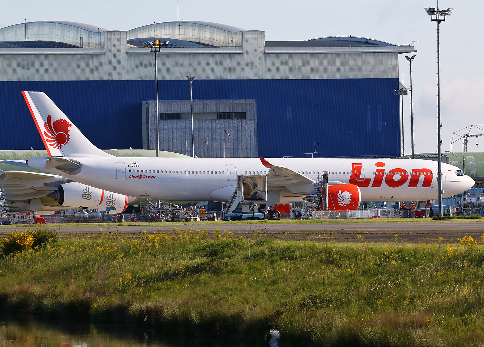 Asie Le Premier Airbus A330neo Lion Air Fait Son Roll Out Actu Aero