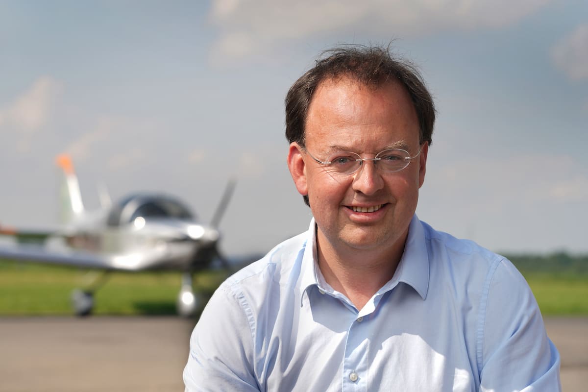 Pierre Van Wetter, Directeur Commercial et co-fondateur de Sonaca Aircraft