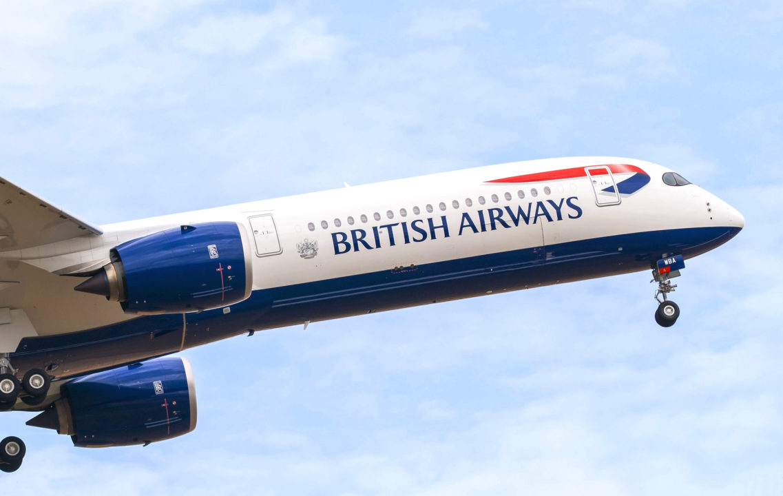 1er Airbus A350- 1000 British Airways [s/n 326 G-XWBA]