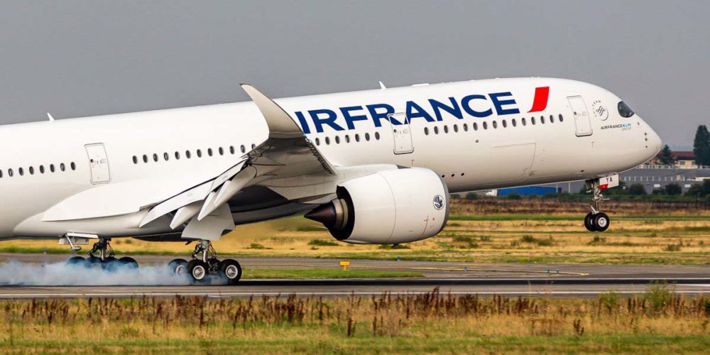 A350-900 Air France [F-HTYA / MSN331 / F-WZFN] Retour du 1er vol