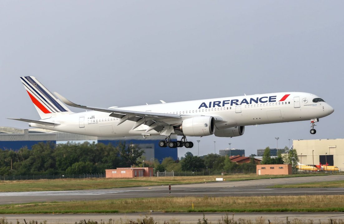 Retour du 1er vol pour le 1er A350-900 Air France [F-HTYA / MSN331 / F-WZFN]