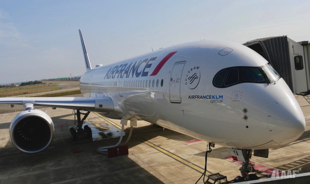 1er A350-900 Air France [F-HTYA / MSN331 / F-WZFN] © AAF - reproduction interdite