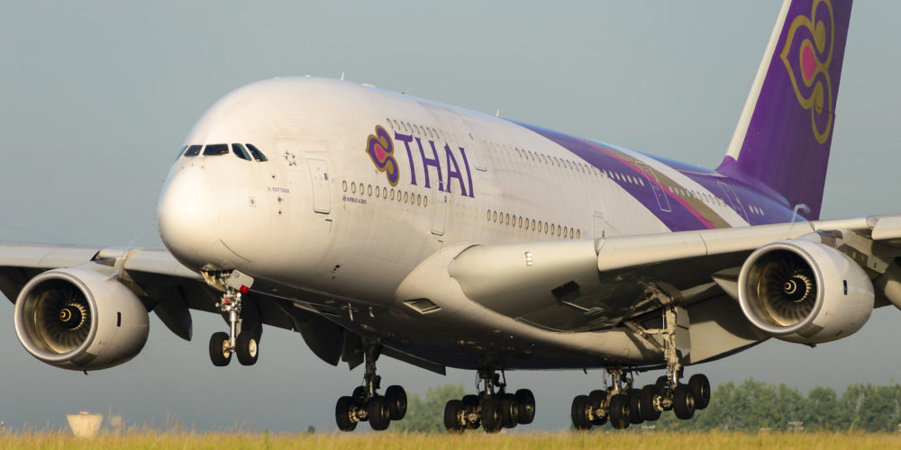 Airbus A380 Thaï Airways HS-TUA
