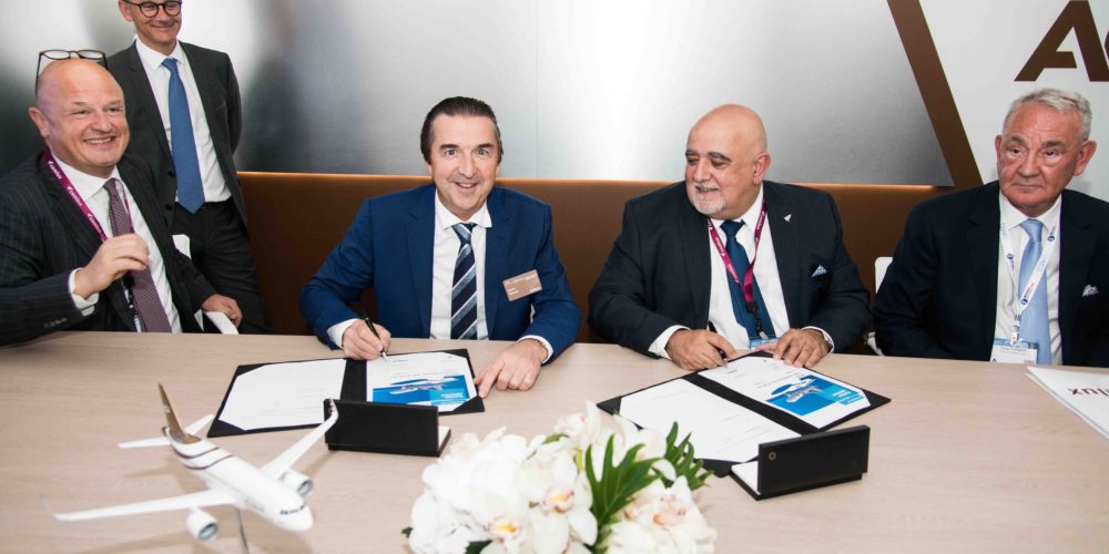 Signature entre Airbus et Comlux