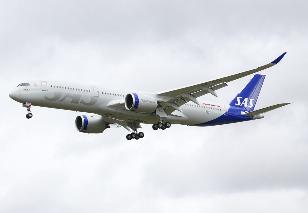Airbus A350-941 SAS [cn 358 / F-WZHJ / SE-RSA]
