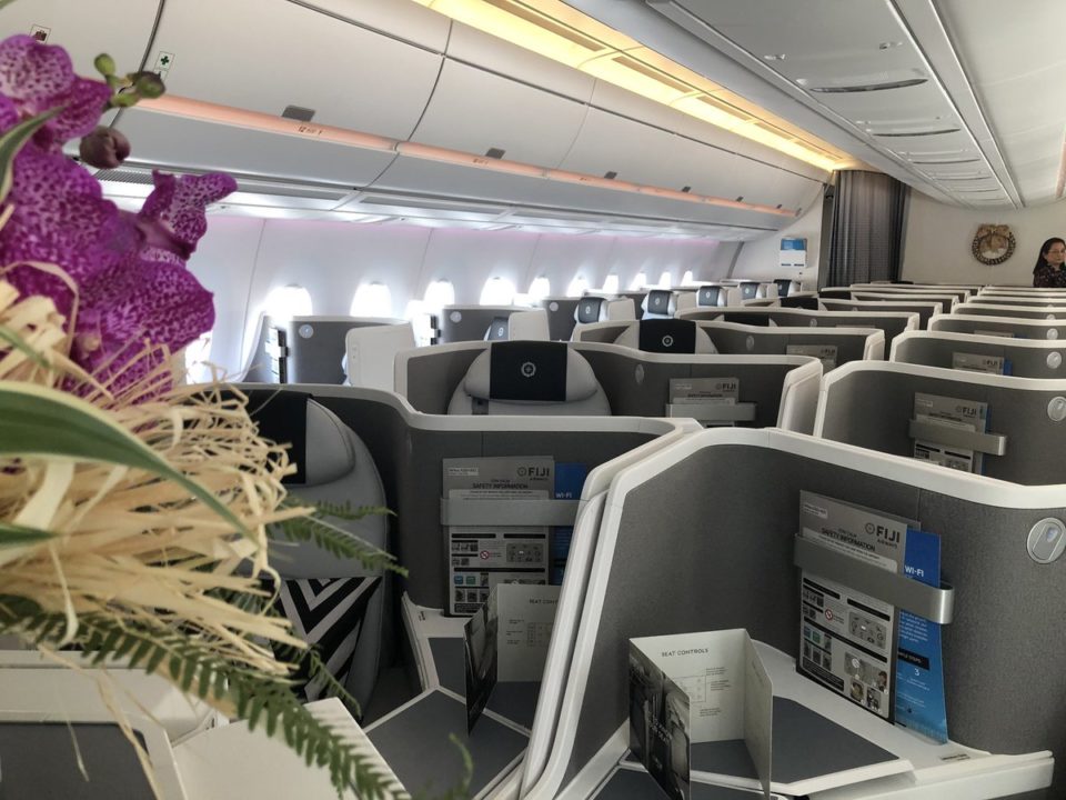 Fiji A350-900 cabine Business