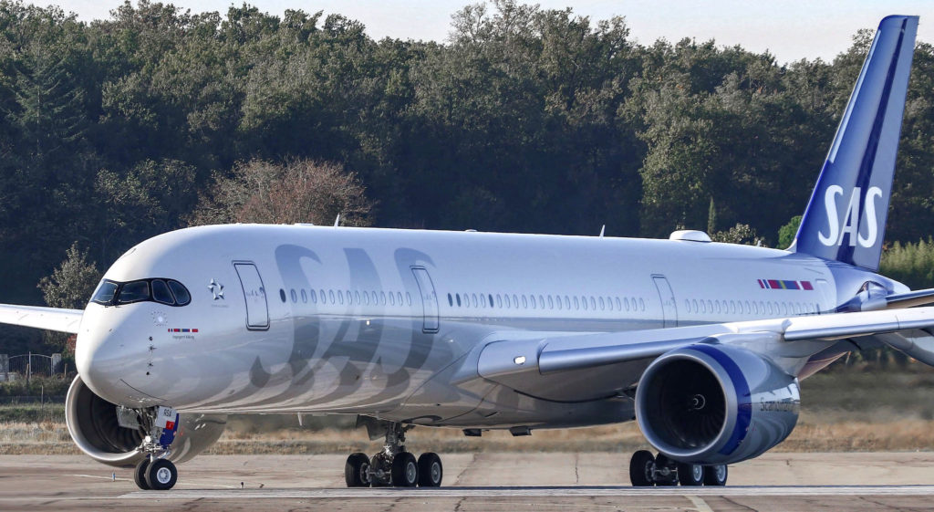 Airbus A350-941 SAS [cn 358 / F-WZHJ / SE-RSA]