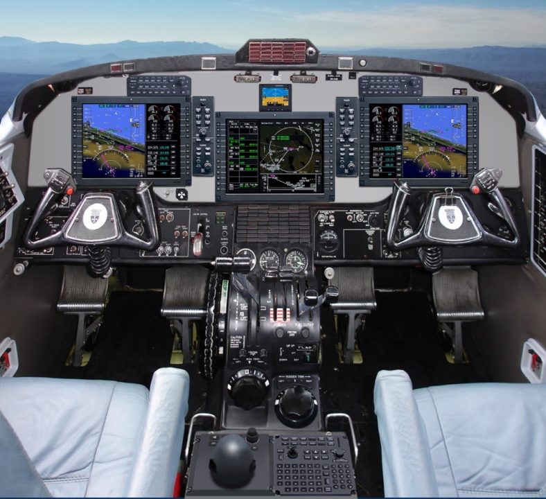 TwinJet Cockpit Beechcraft 1900D