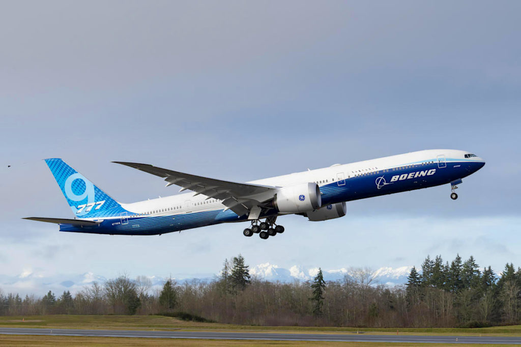 1er Boeing 777-9X [WH001] 1er vol