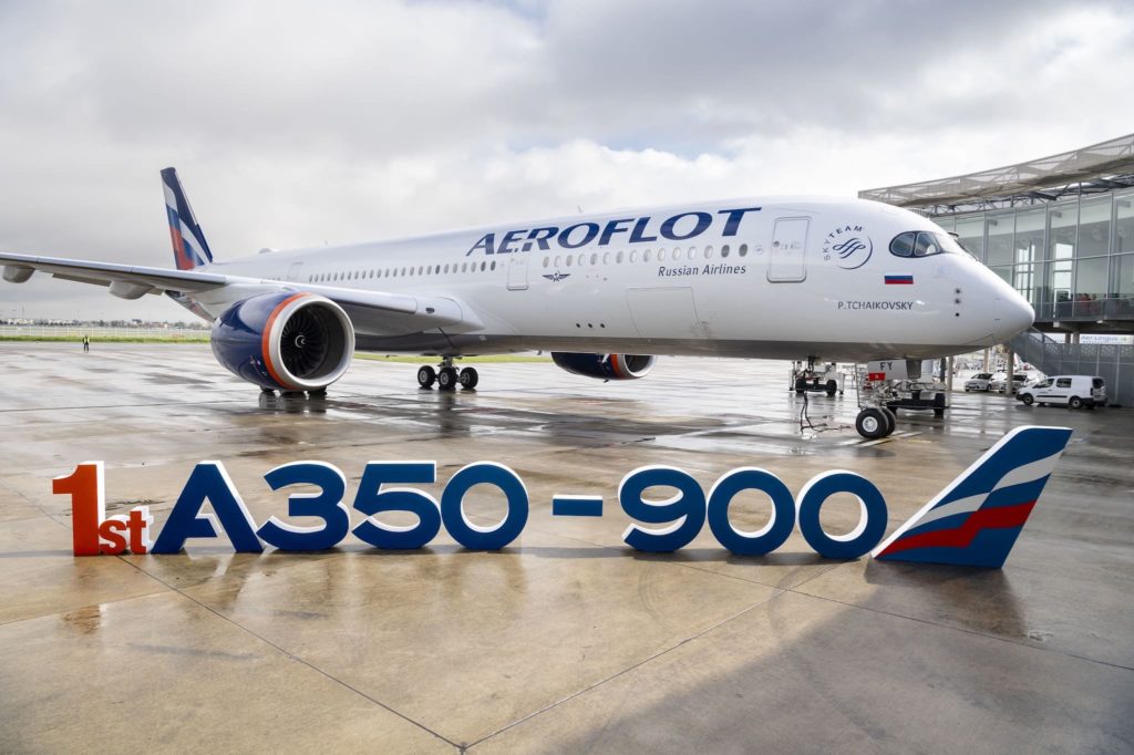 1er A350-900 Aeroflot