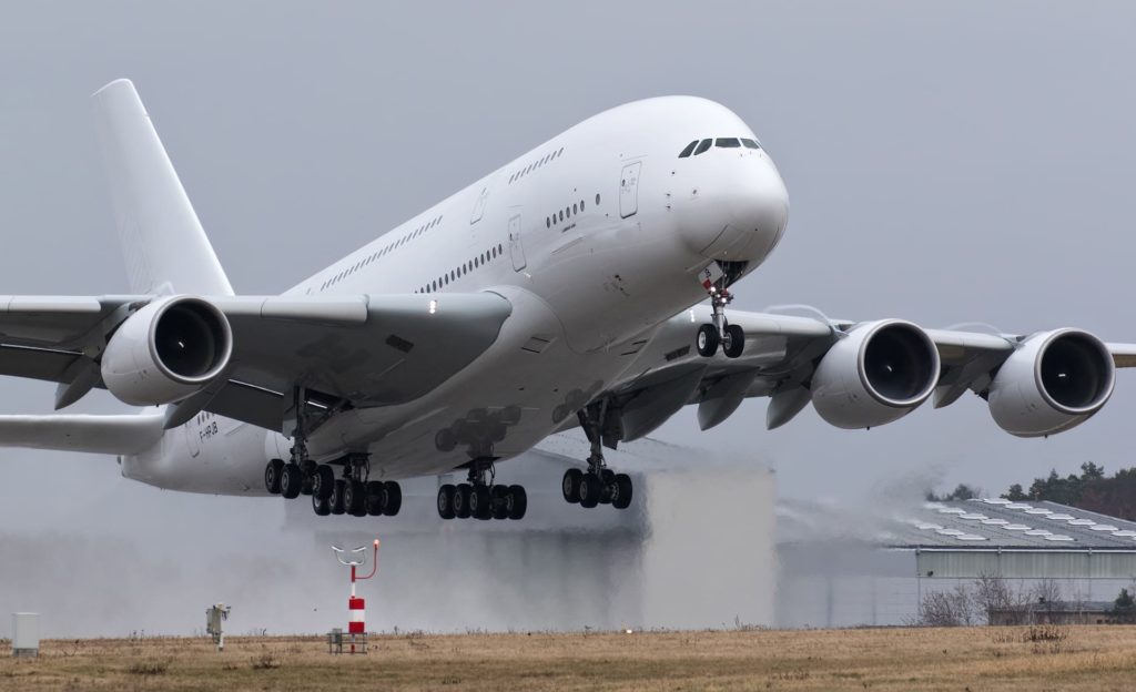 Dernier décollage à Dresde pour l'A380 Air France F-HPJB MSN40