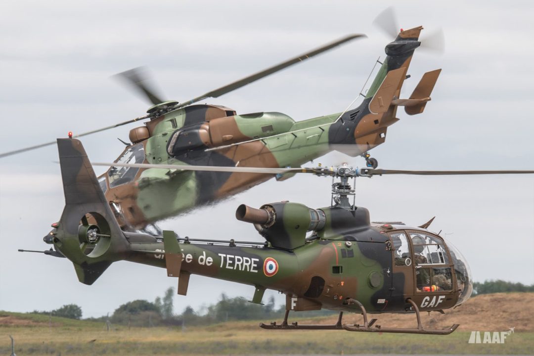 Gazelle et Tigre : deux hélicoptères de l'ALAT (aviation légère de l’armée de terre)