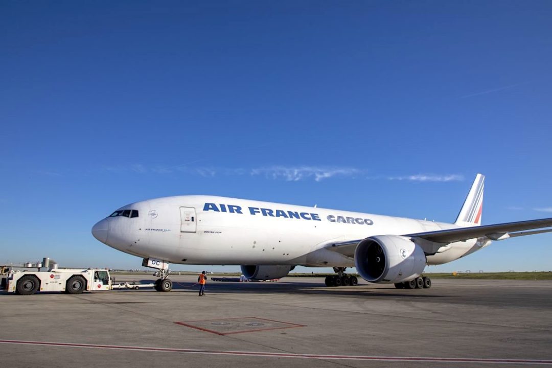 Boeing 777 Cargo Air France à Paris CDG