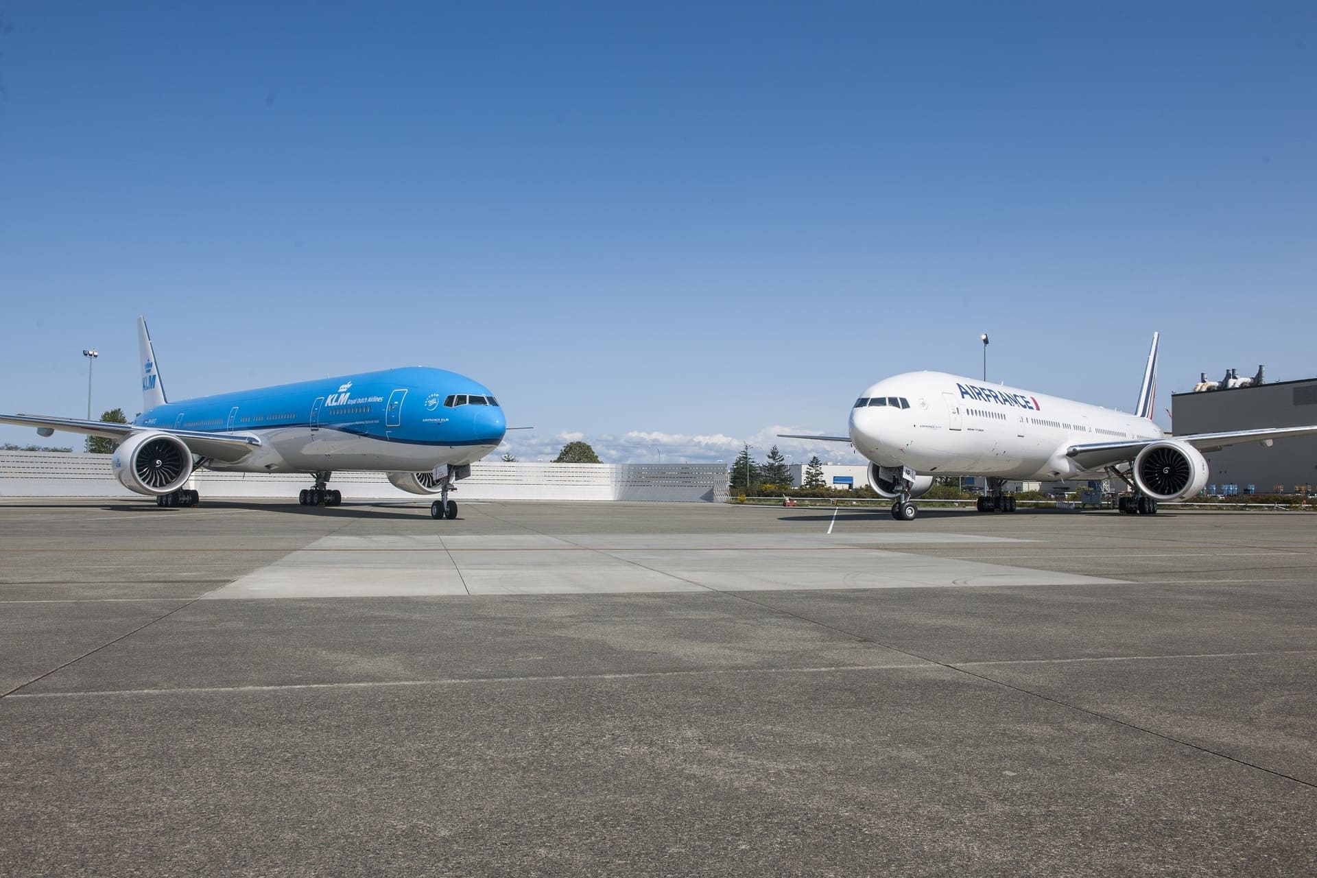 Boeing 777 KLM et Air France