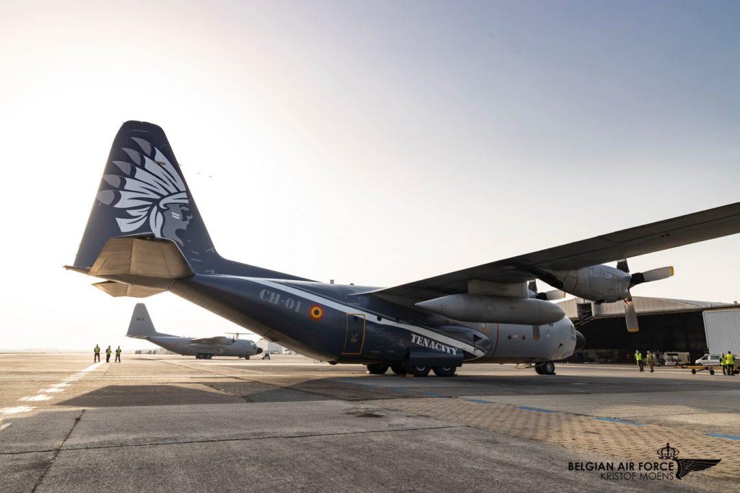 Lockheed C-130 Hercules Belgian Air Force CH01
