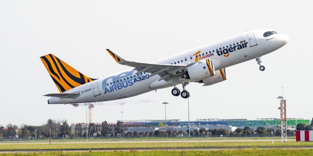 1er A320neo Tigerair Taiwan