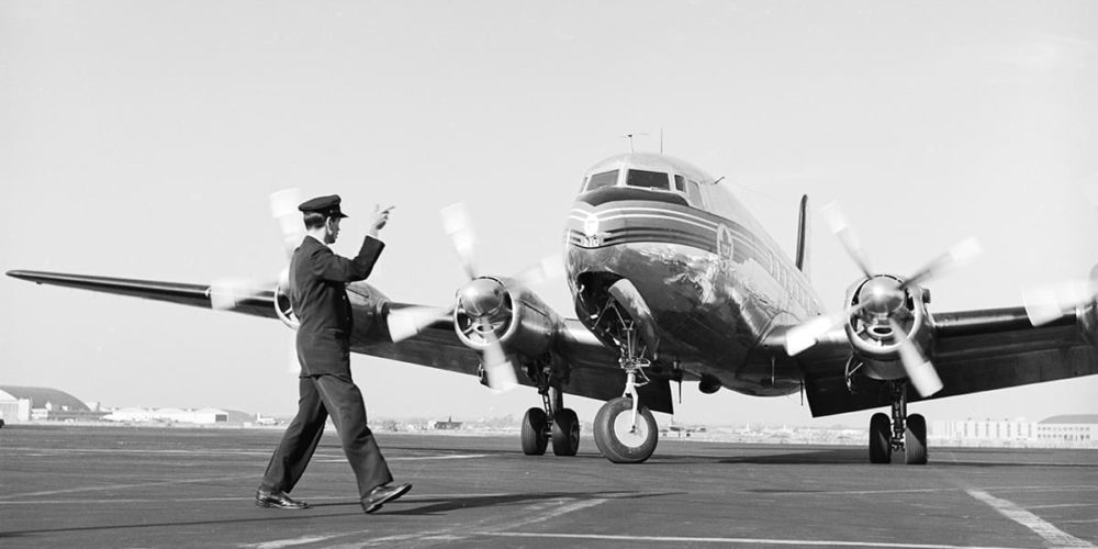 1er vol PAR - YUL de la compagnie TCA