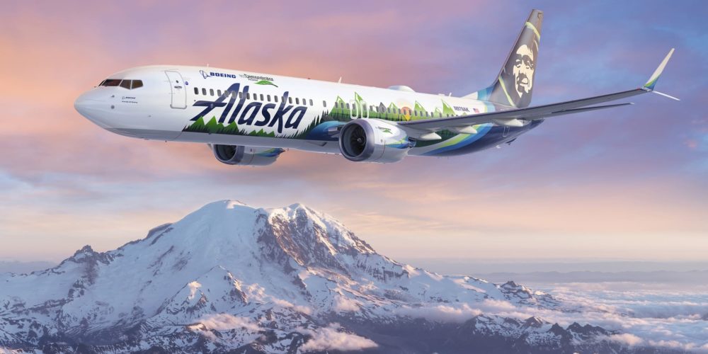 Boeing 737 MAX 9 Alaska ecoDemonstrator
