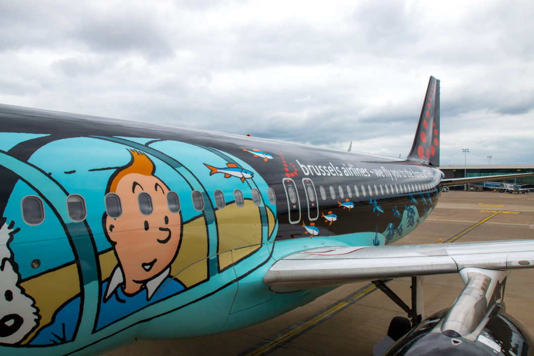 Brussels Airlines A320 Rackham