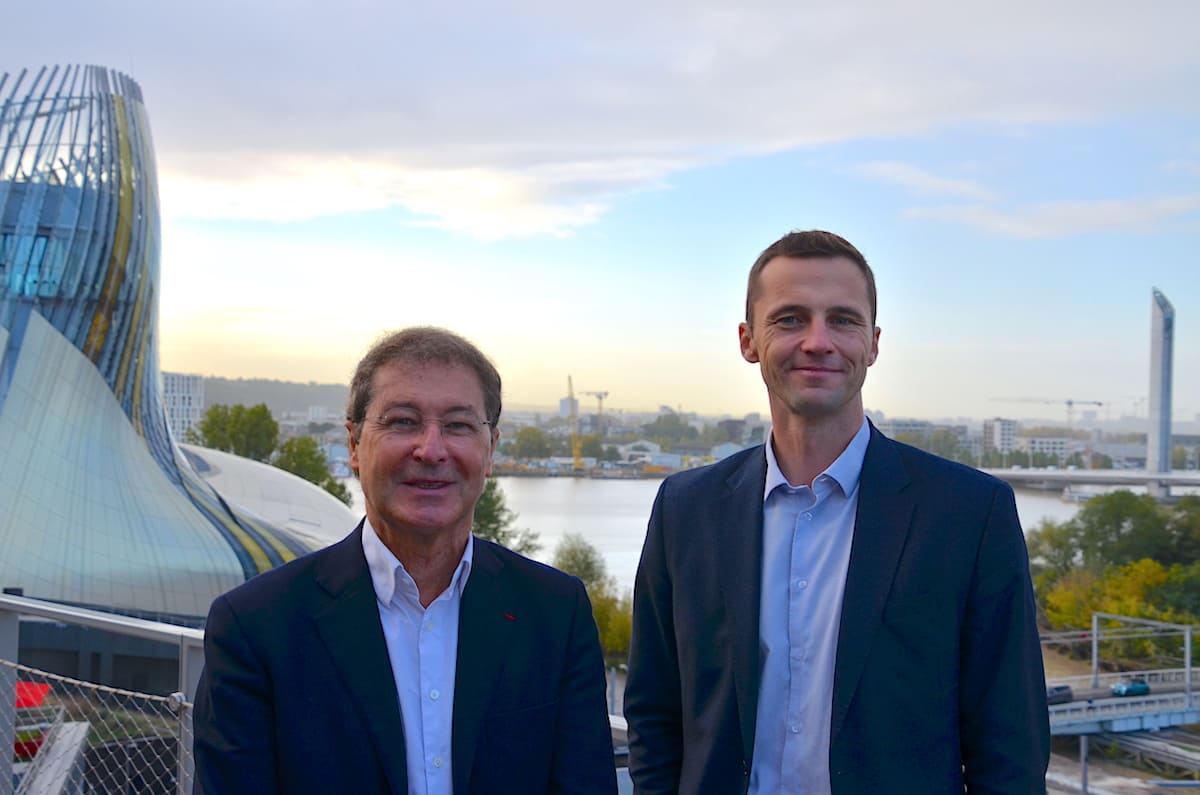 Pascal de Izaguirre, PDG de Corsair et Simon Dreschel, Président du Directoire de Bordeaux-Merignac