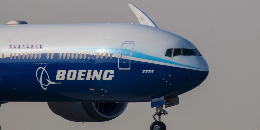 Boeing 777X à Dubaï