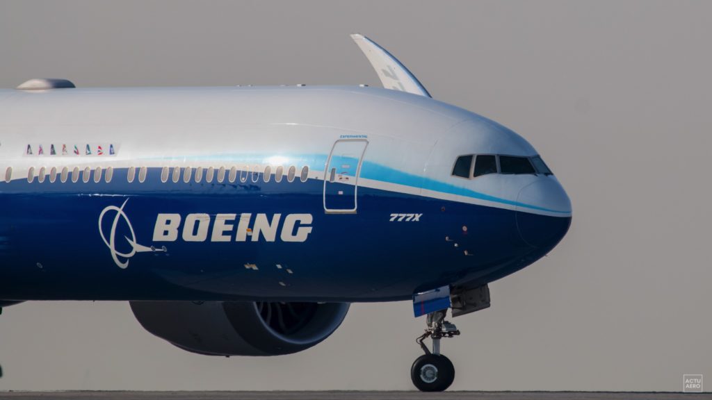 Boeing 777X à Dubaï