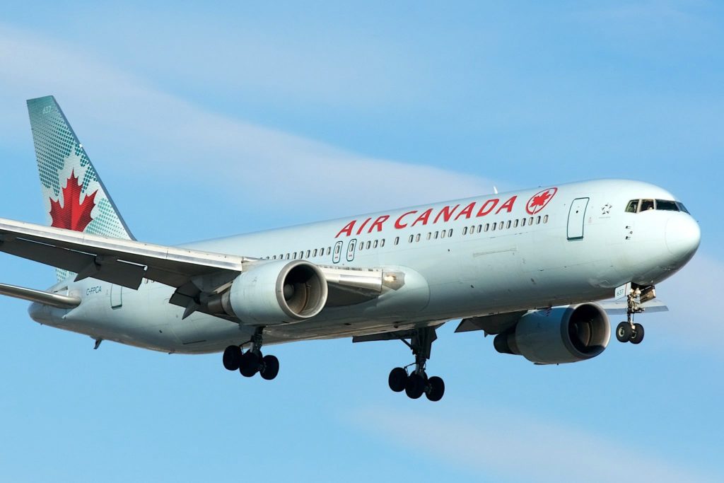 B767-300 Cargo Air Canada (C-FPCA, MSN 24306, reçu en avril 1989 par Canadian Airlines)