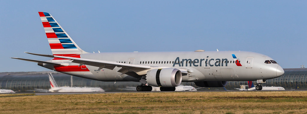 American Airlines B787-8 à Paris CDG