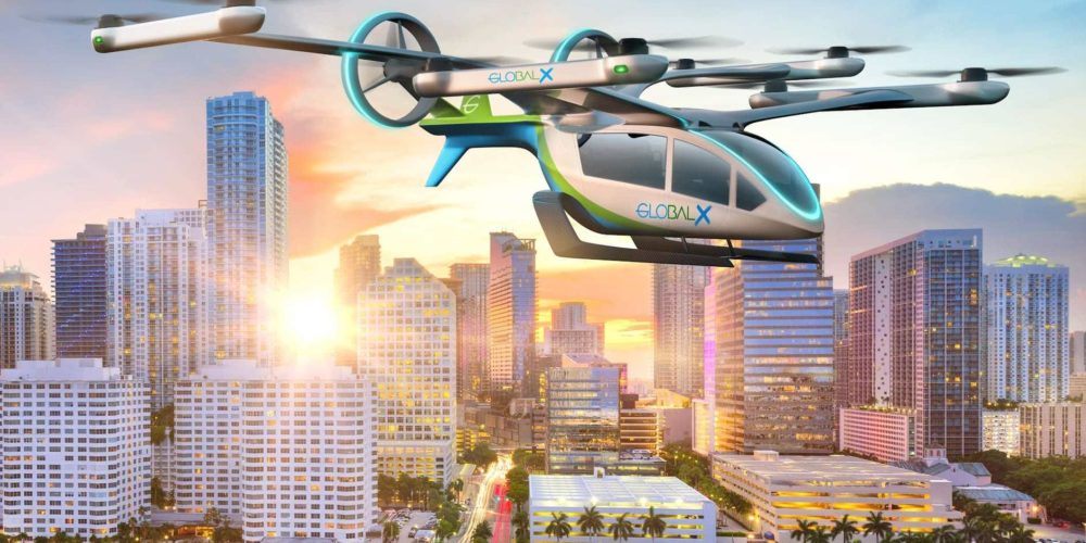 GlobalX eVTOL Eve