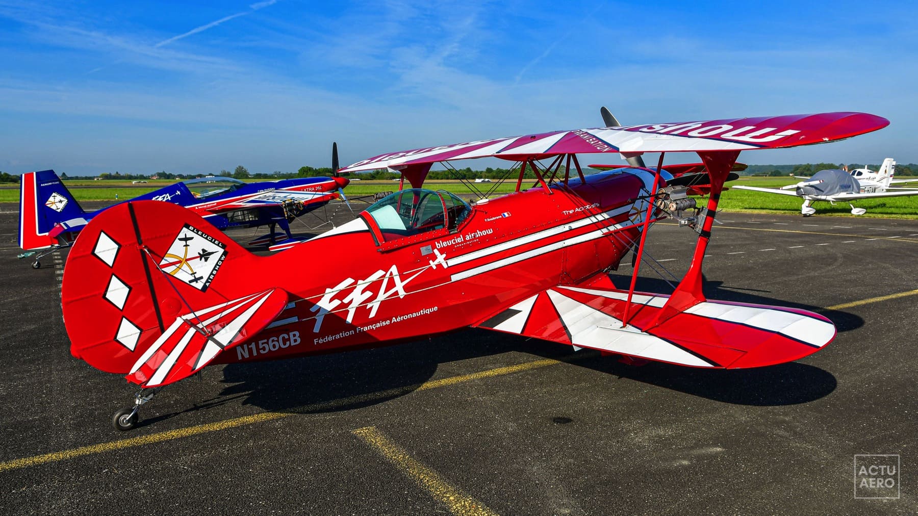 N156CB Pitts S-2S