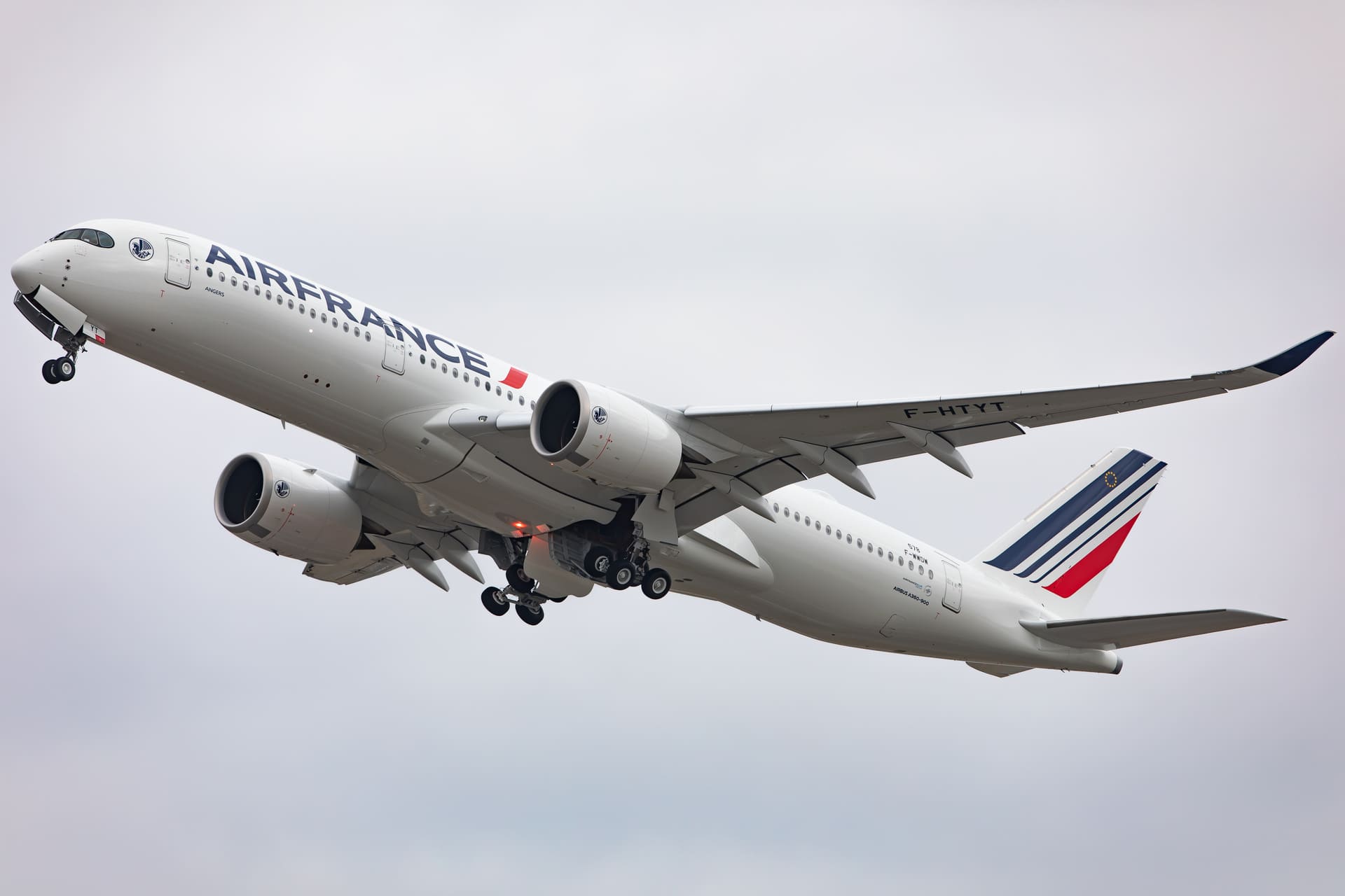 Air France A350-900« Angers » immatriculé F-HTYT