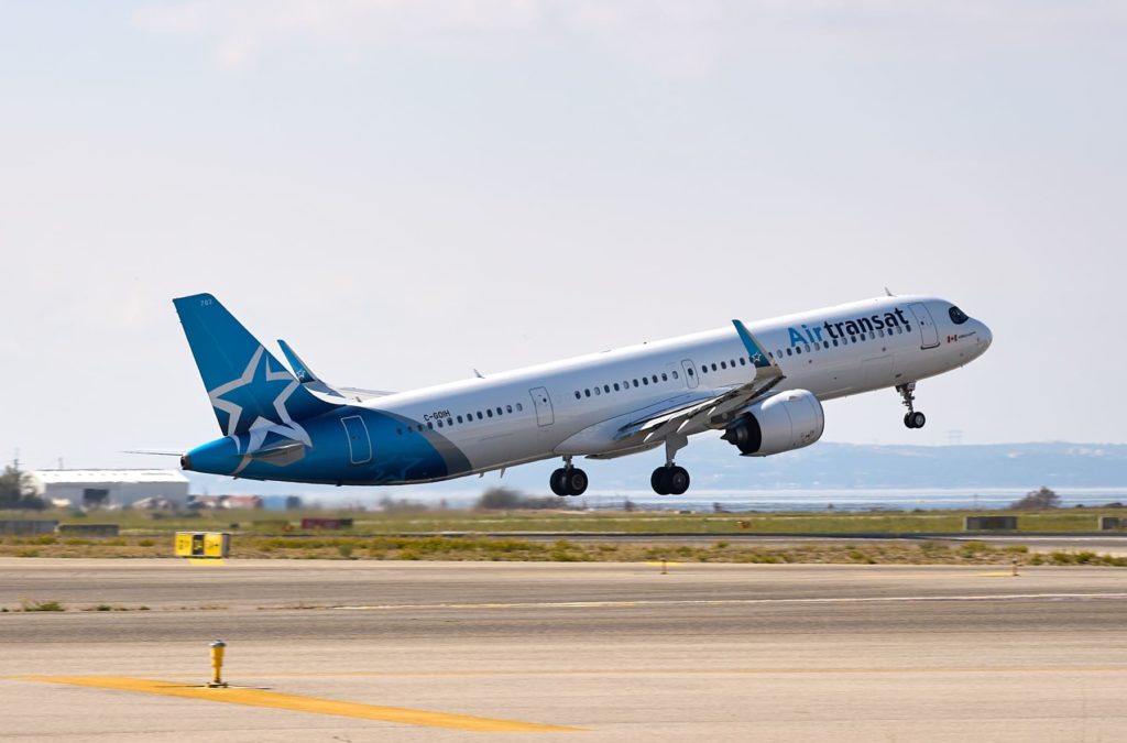 Air Transat A321LRneo à Marseille