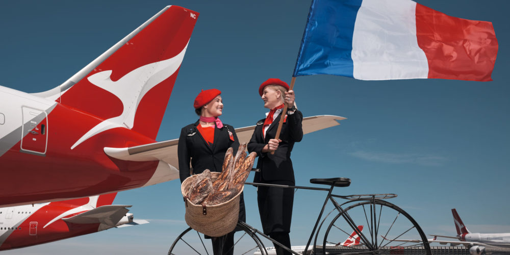 Qantas de retour à Paris