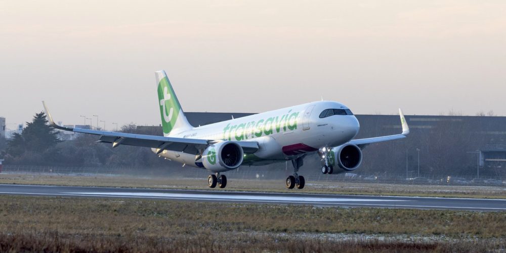Transavia A320neo F-HXSA