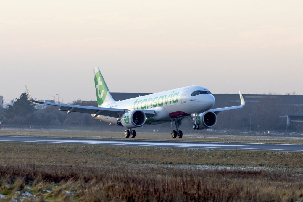 Transavia A320neo F-HXSA